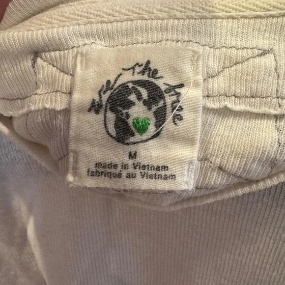 Free People Care FP linen cotton boyfriend tee - Picture 4 of 4